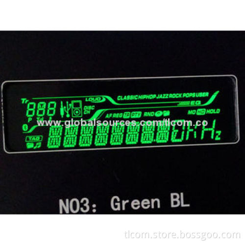 VATN Negative LCD Module Display with Blue LED Backlight LCD Factory
